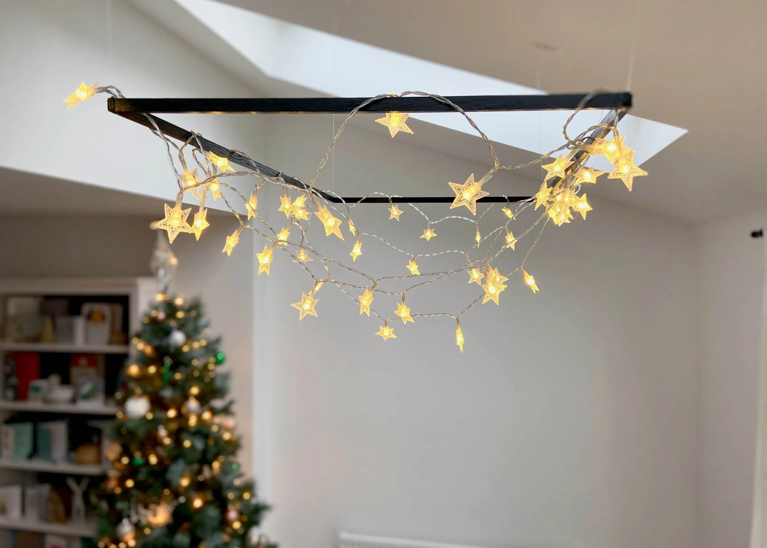 DIY Star Light Chandelier