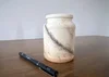 DIY Faux Raku Upcycled Jar — ISOSCELLA