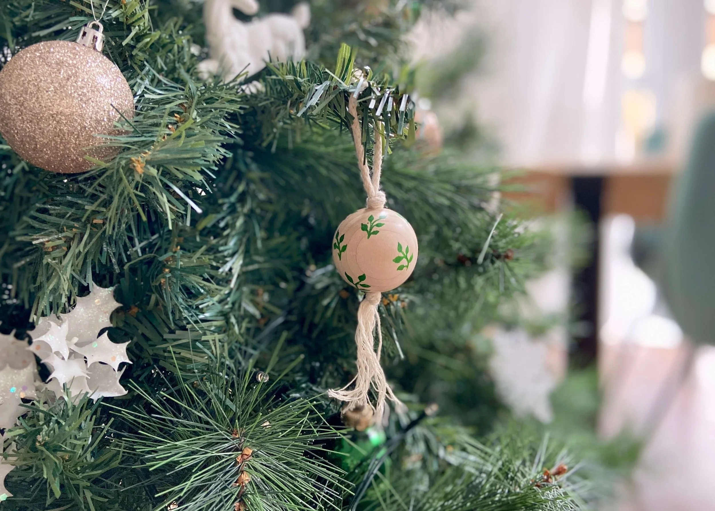 Floral Boho Tree Ornaments