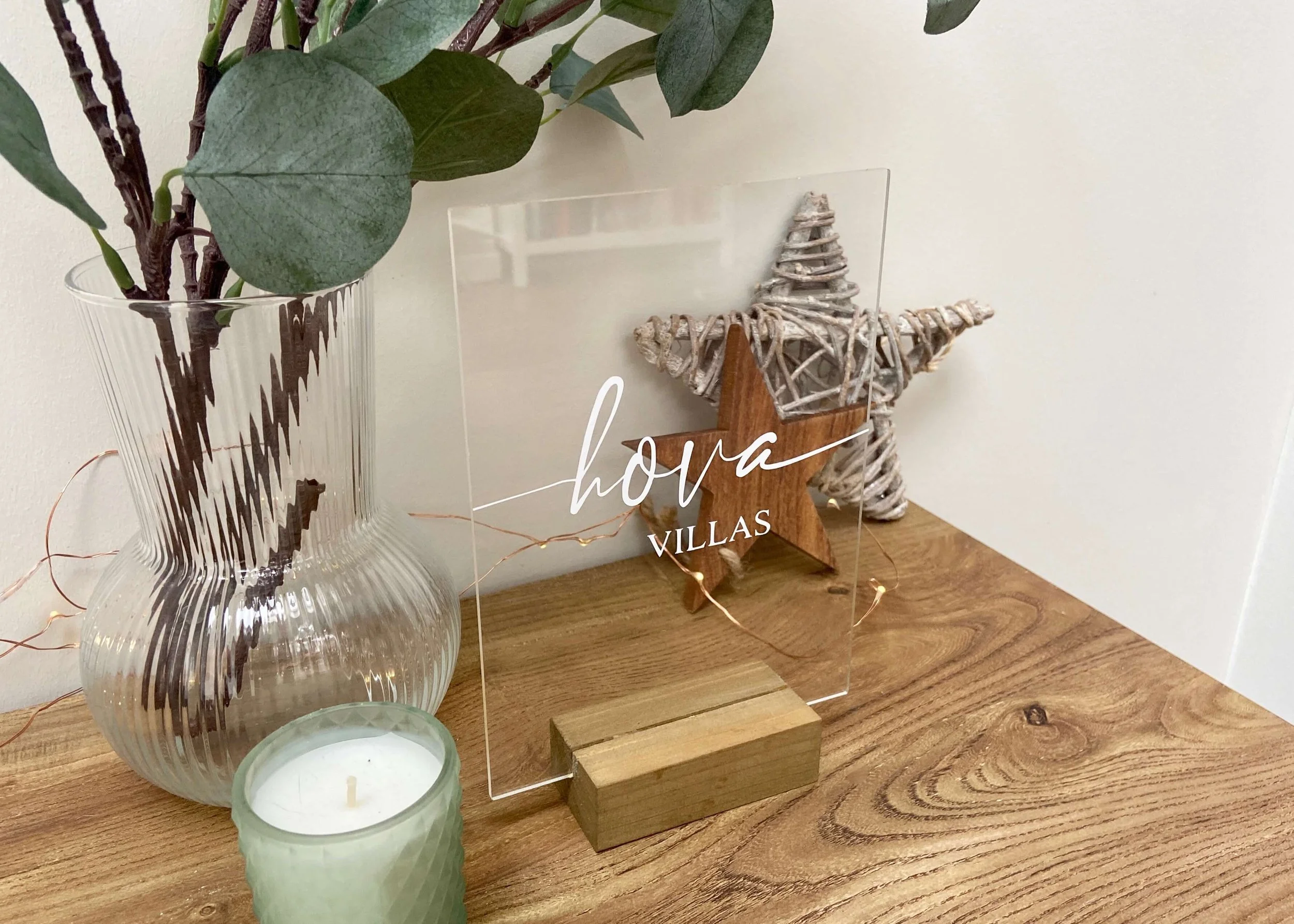 Acrylic Table Name Signs