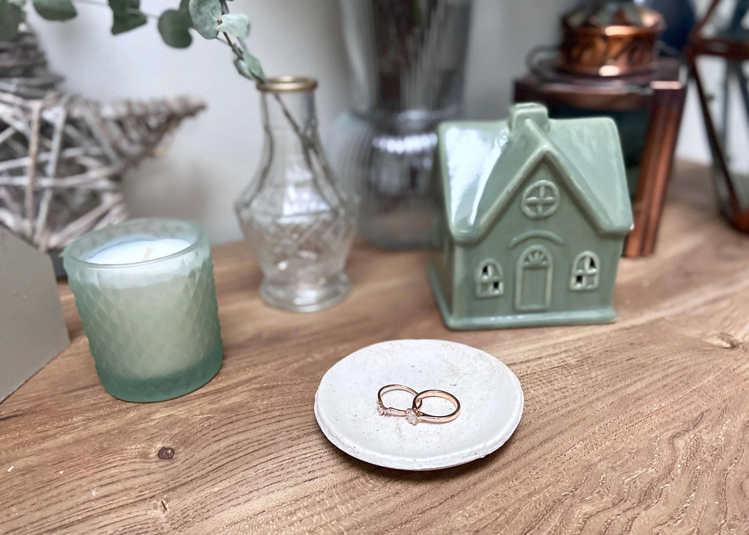 Faux Stone Jewellery Dish