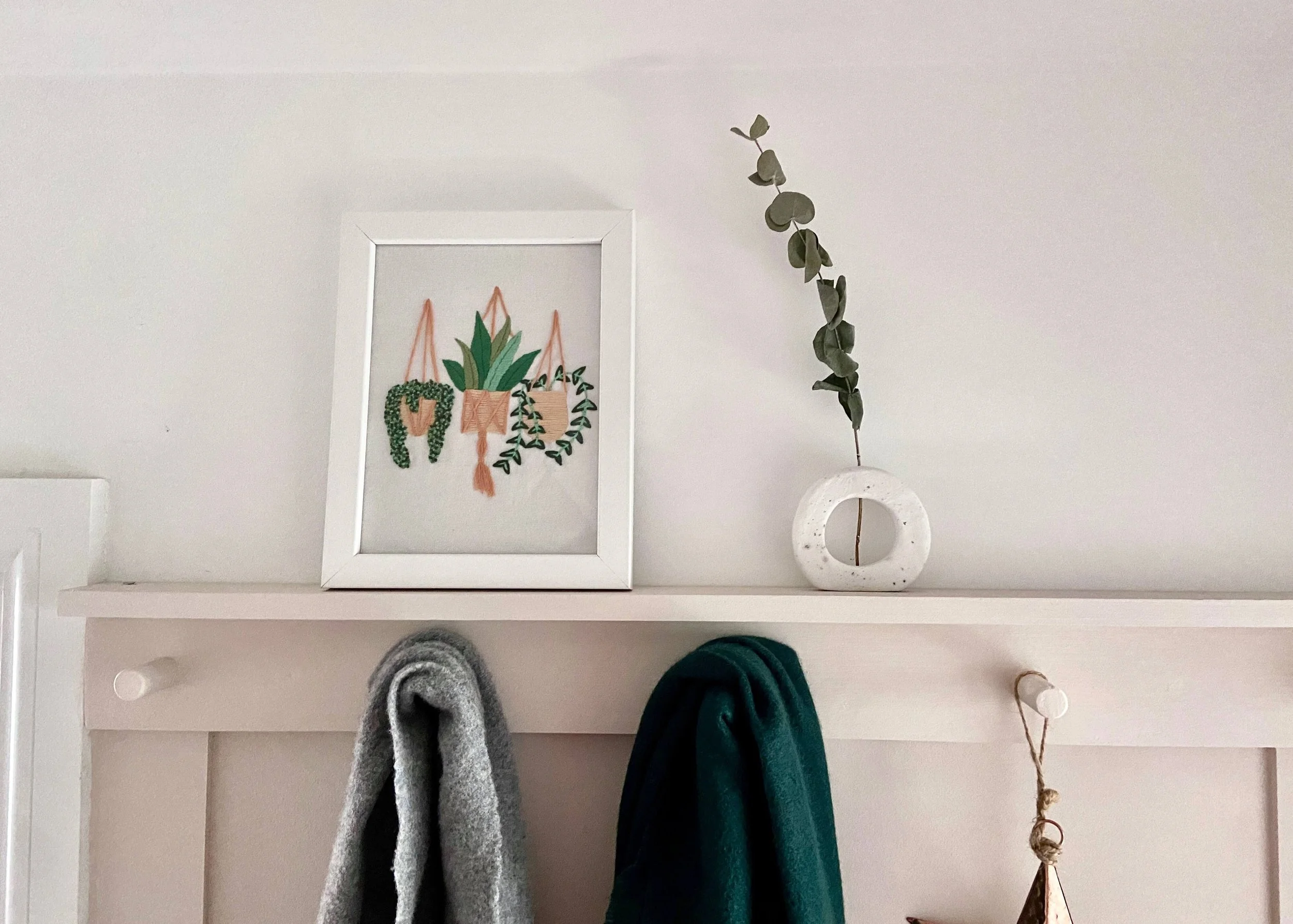 Mini Clay Donut Vase