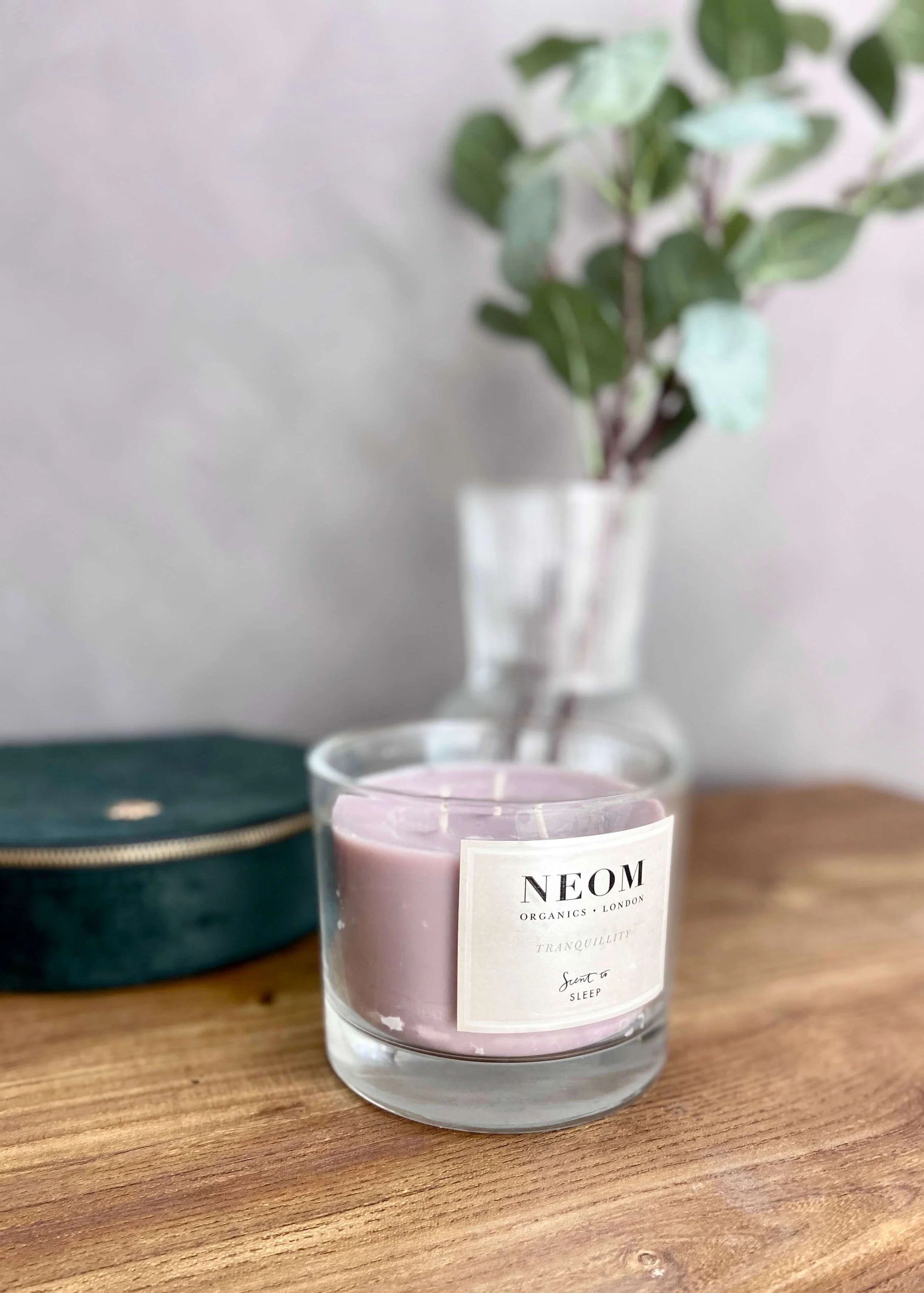 Repurposed Glass Candle