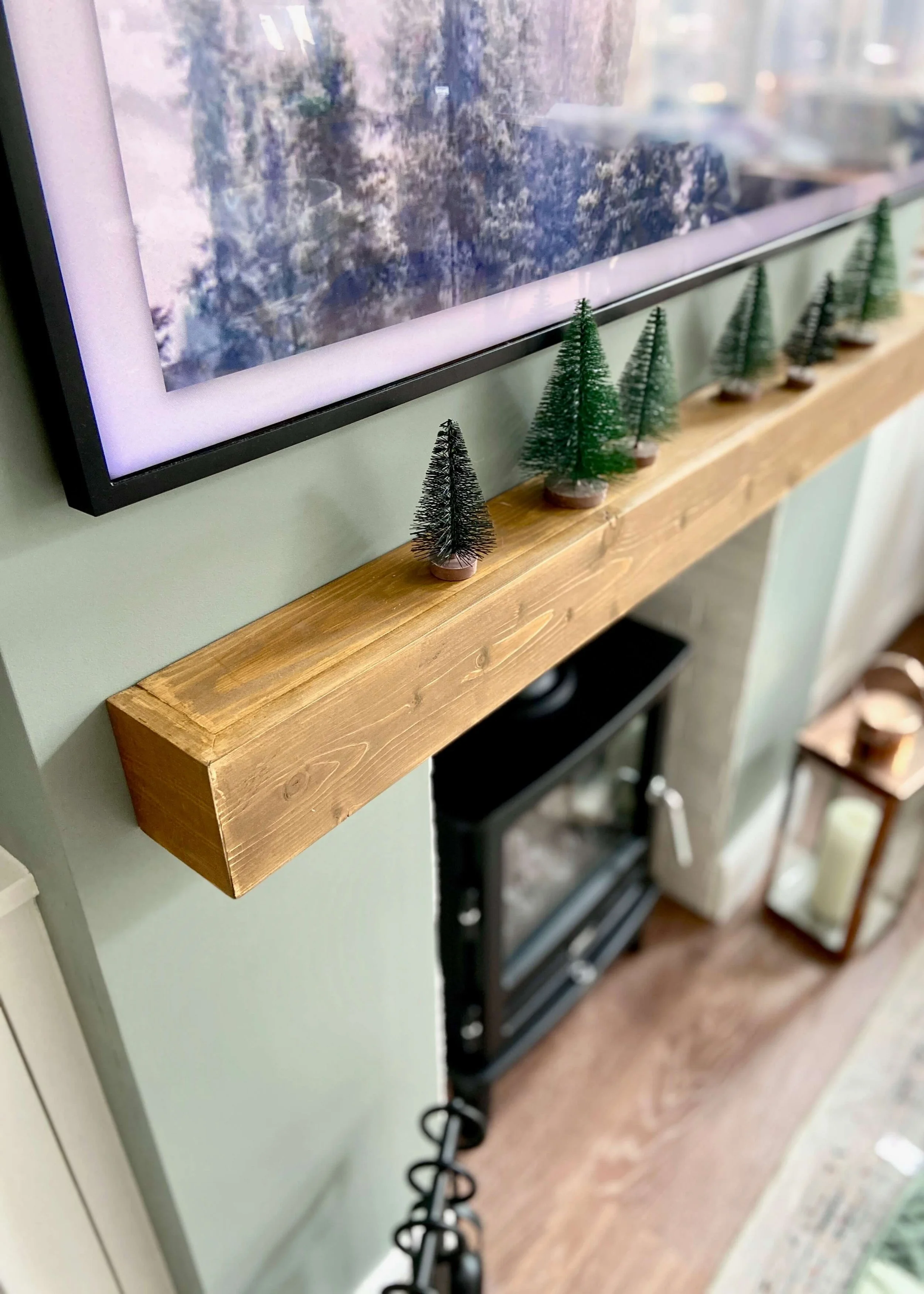 How to Make a Wooden Mantel