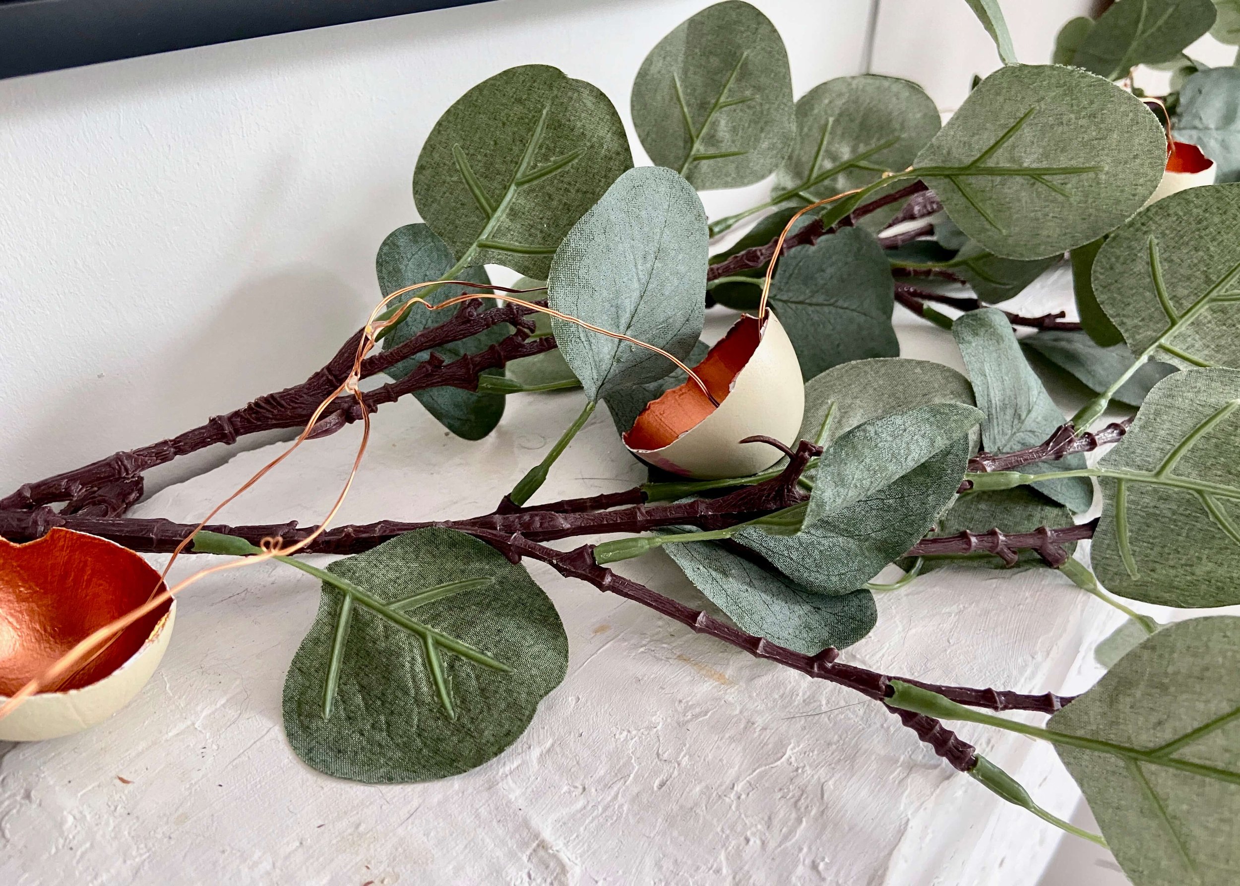 Easter mantle decor by isoscella