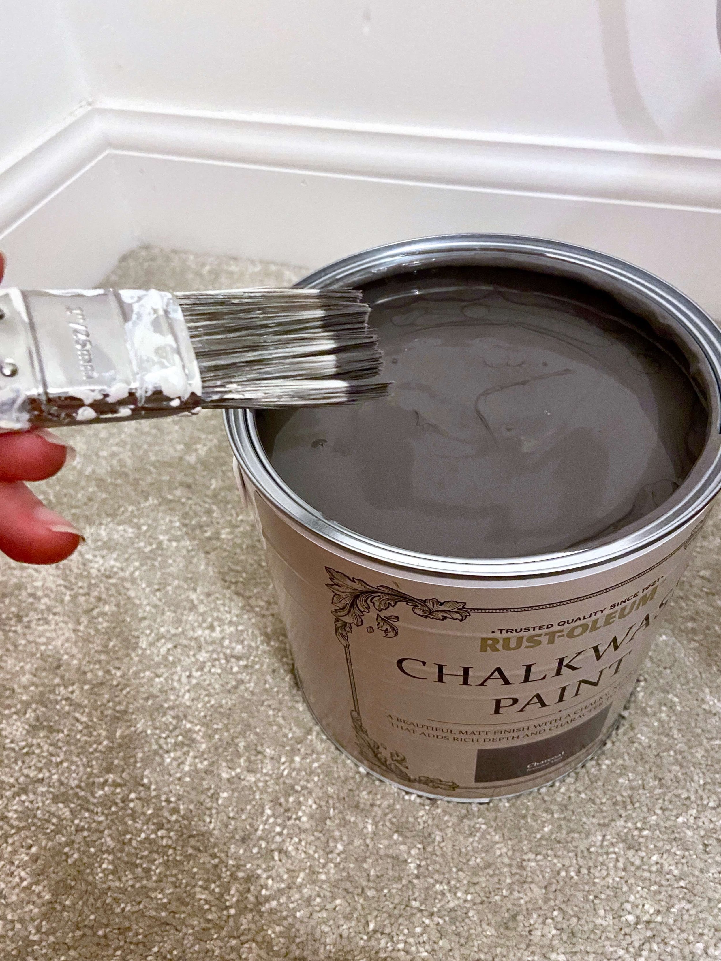 chalk wash paint