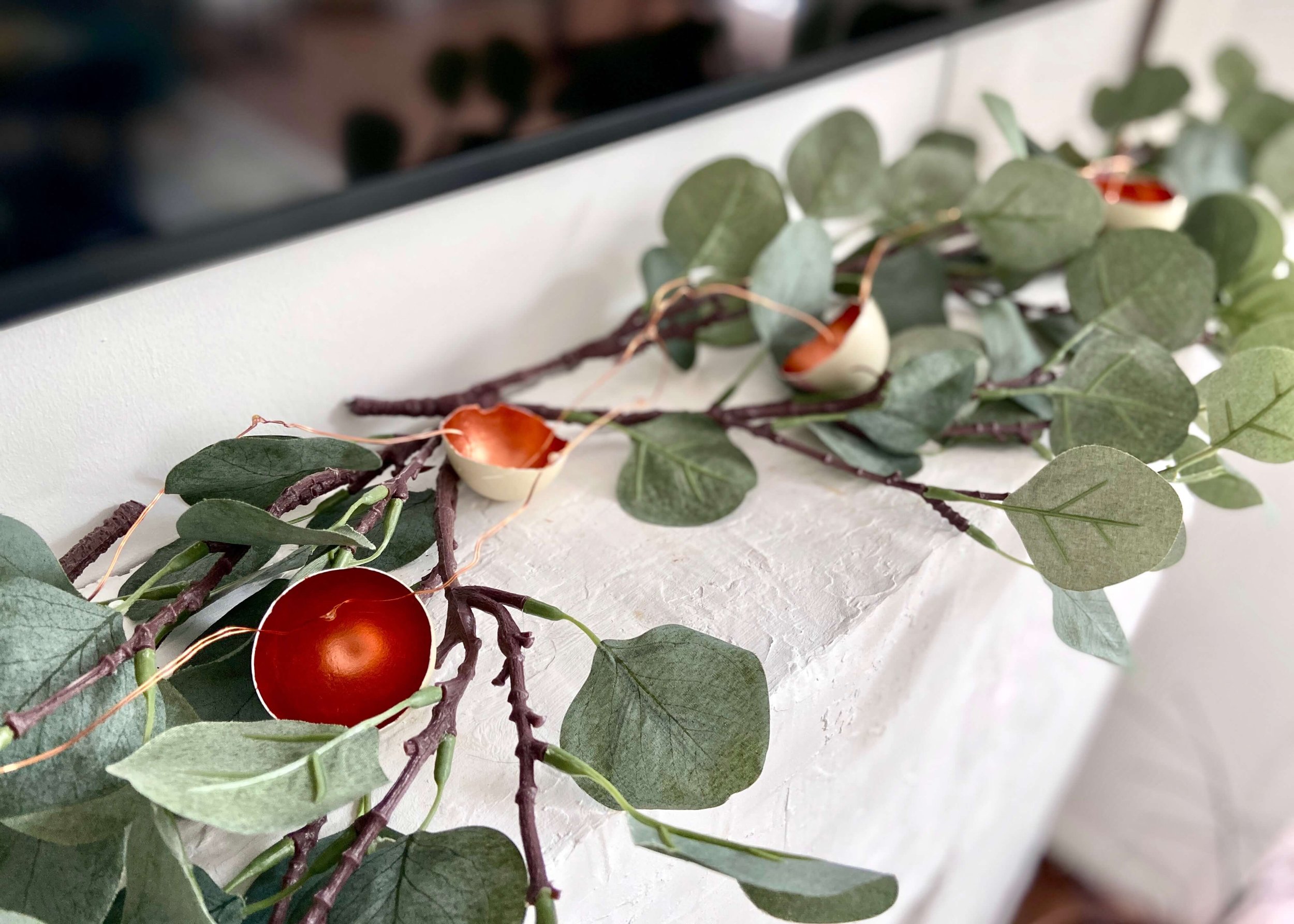 Easter mantle decor by isoscella
