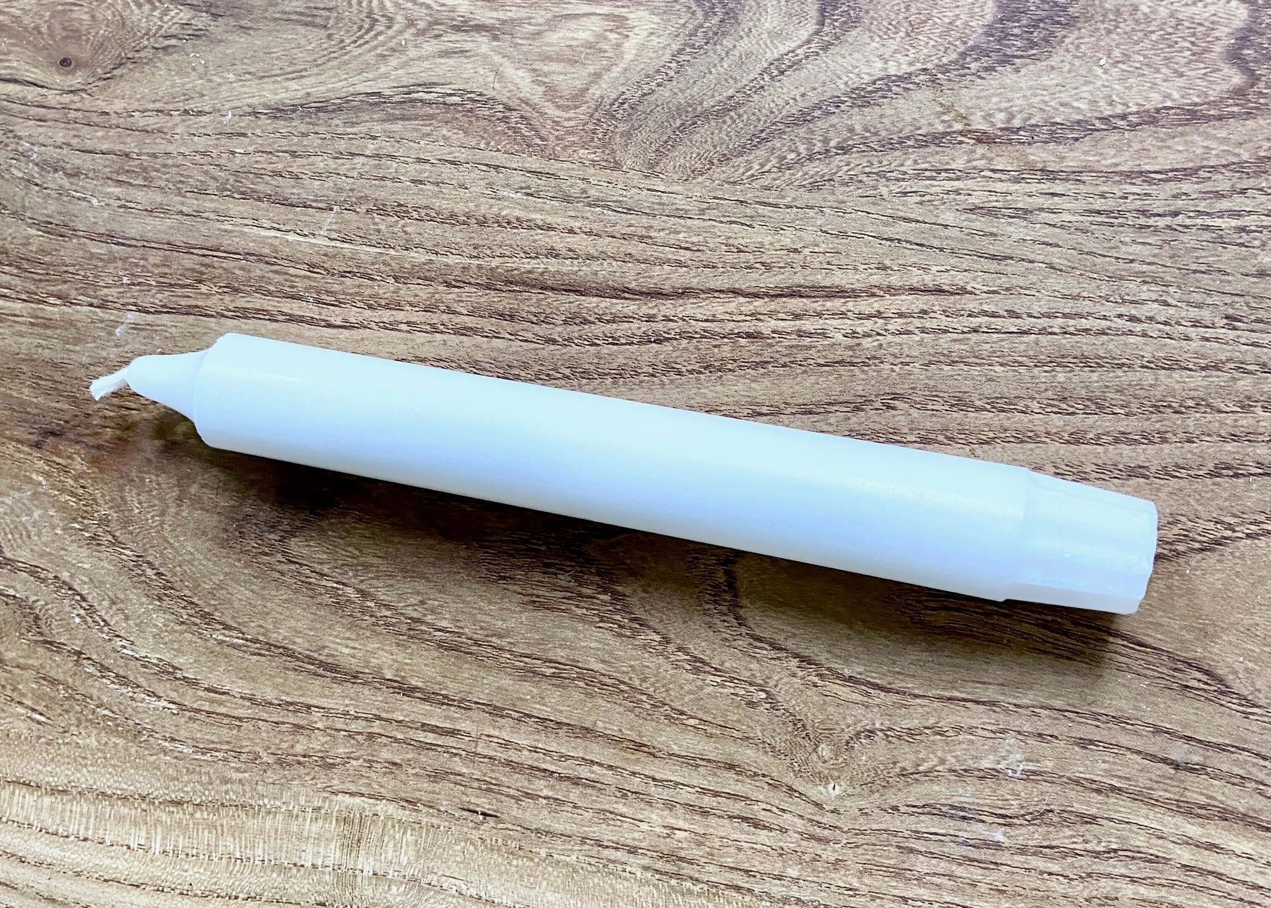 White Tulip Taper Candle main image 1