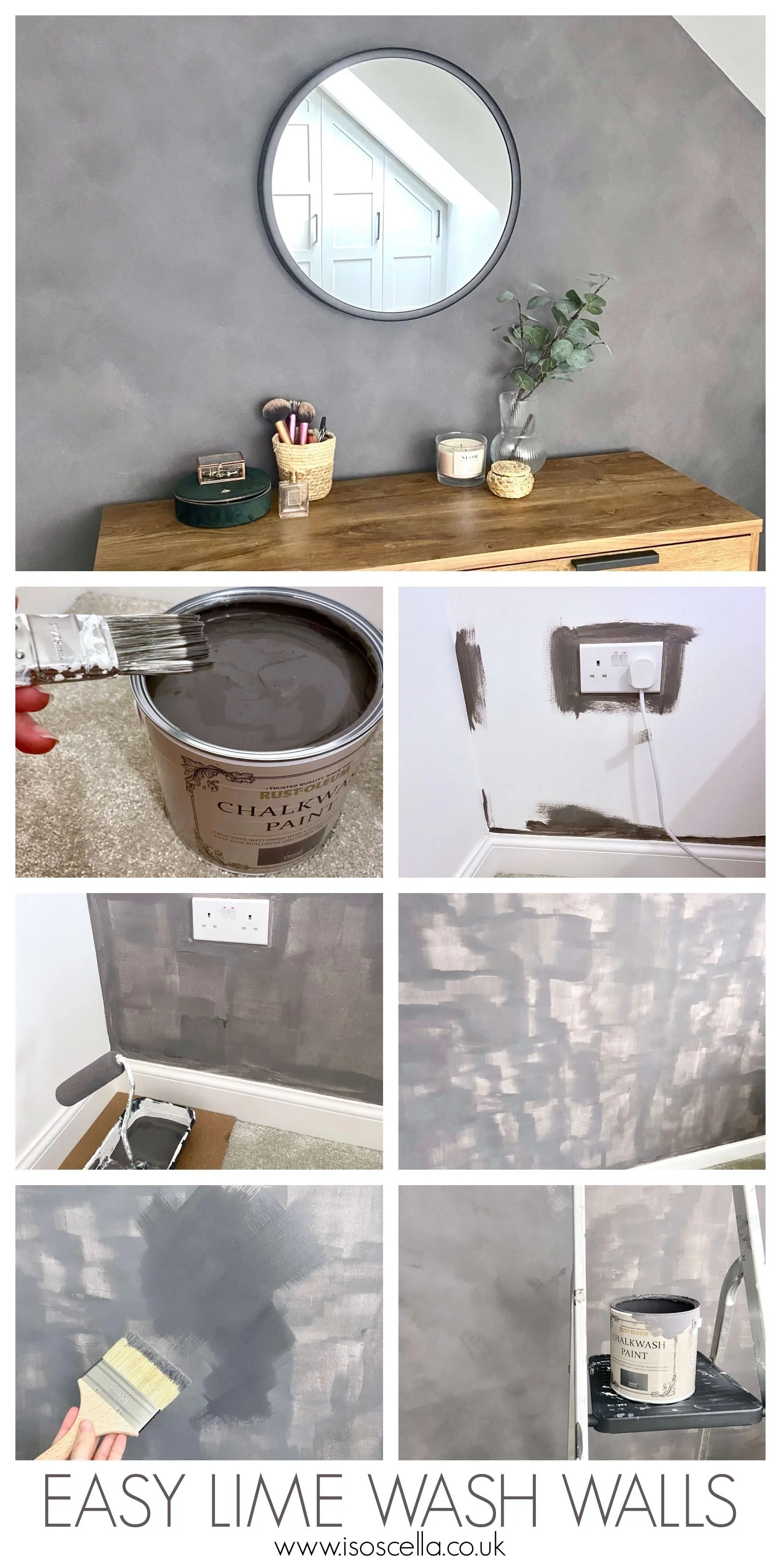 Easy Lime Wash Walls — ISOSCELLA