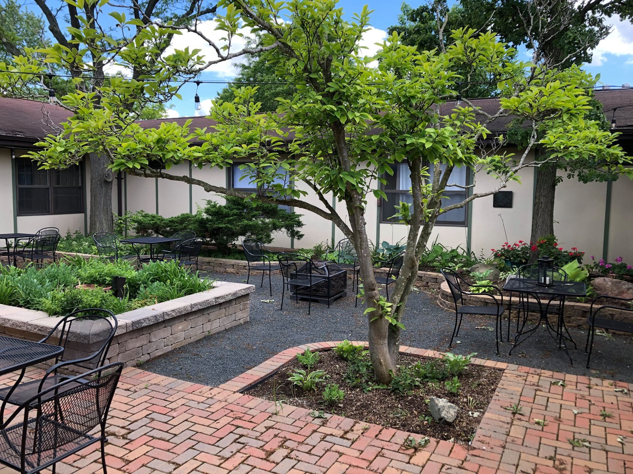 Community Center Court Yard - Perfect for Family or Community Gatherings