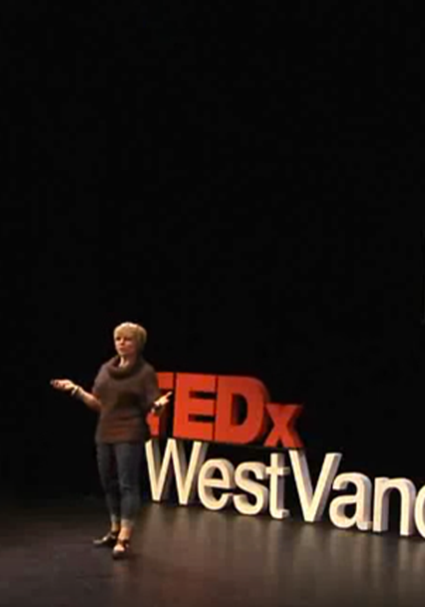 KATY SPEAKING AT TEDXWESTVANCOUVER