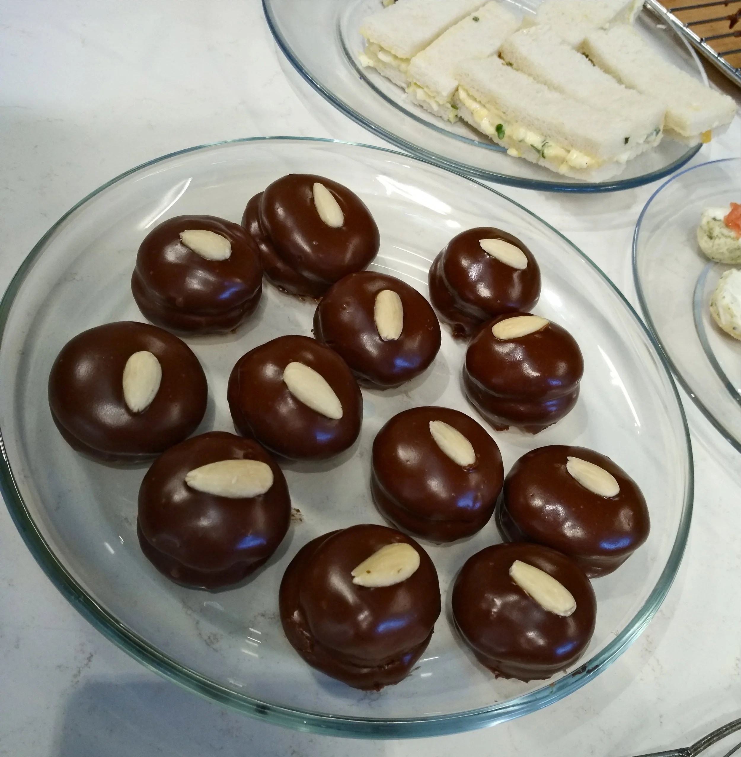 Bouchees au chocolat