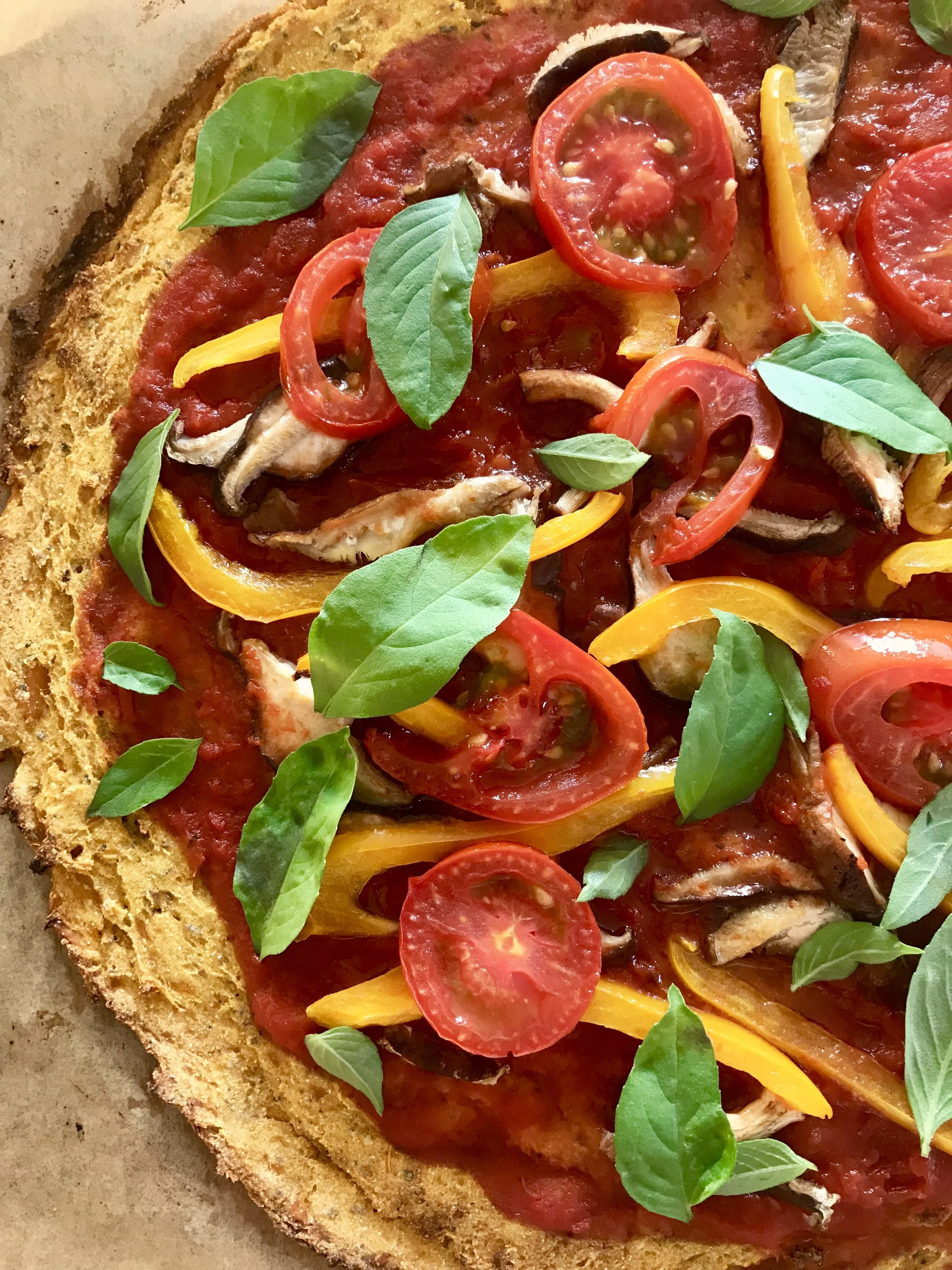 Sweet Potato Pizza Crust