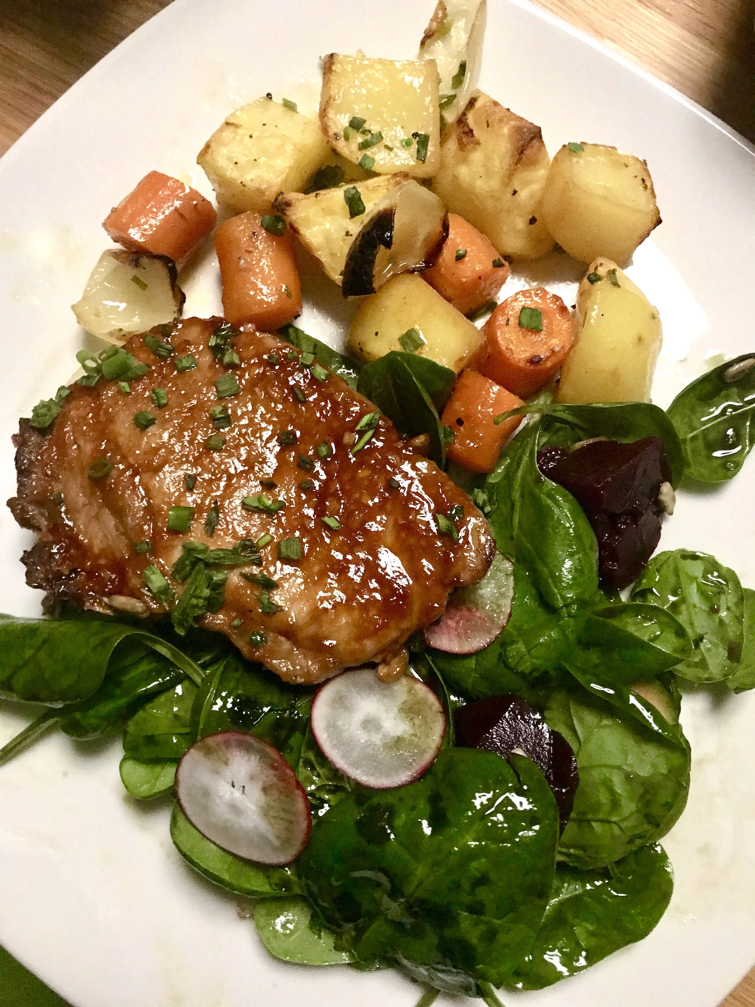 Baked Pork Chops with Potatoes