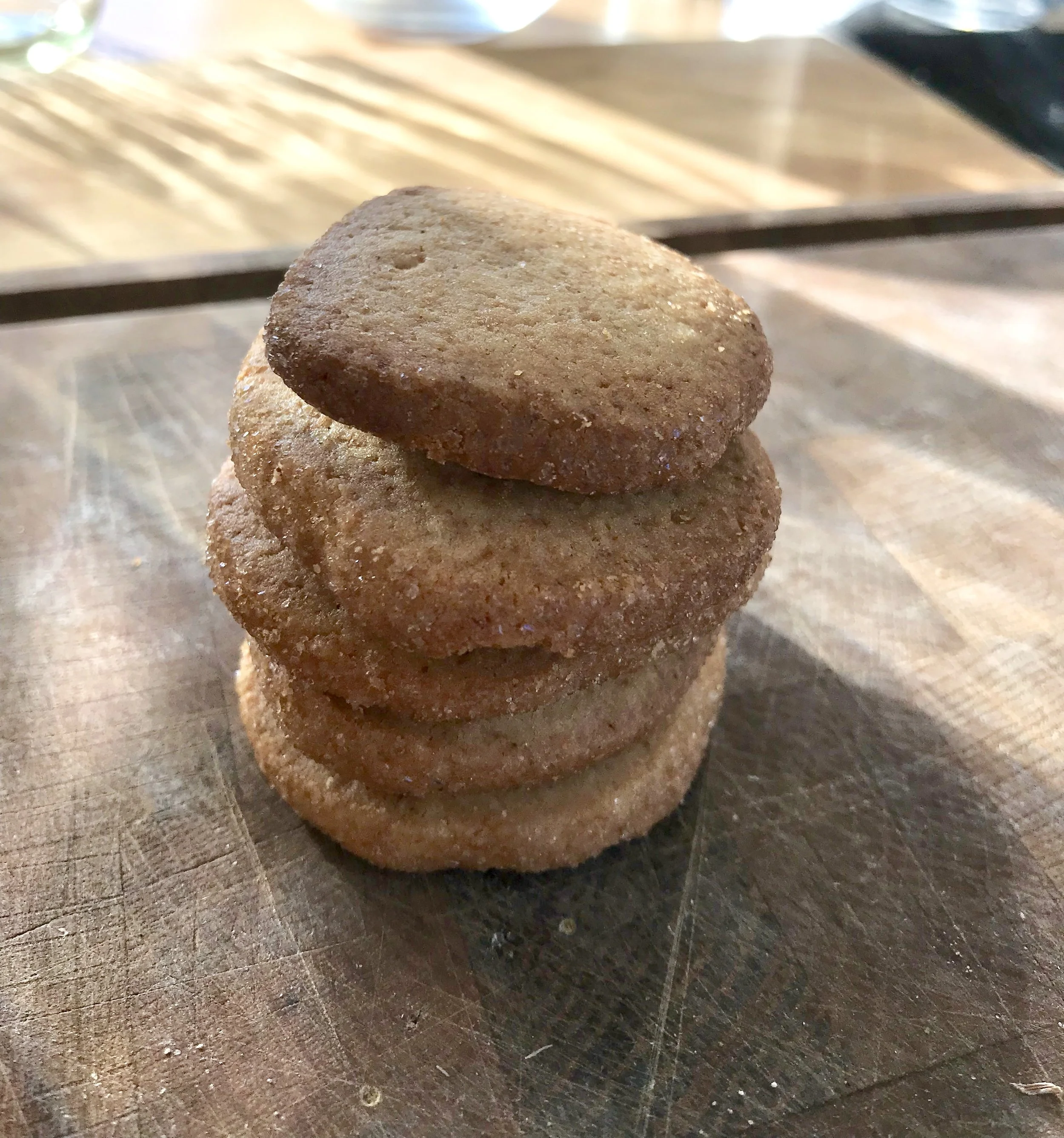 Miso Brown Butter Cookies