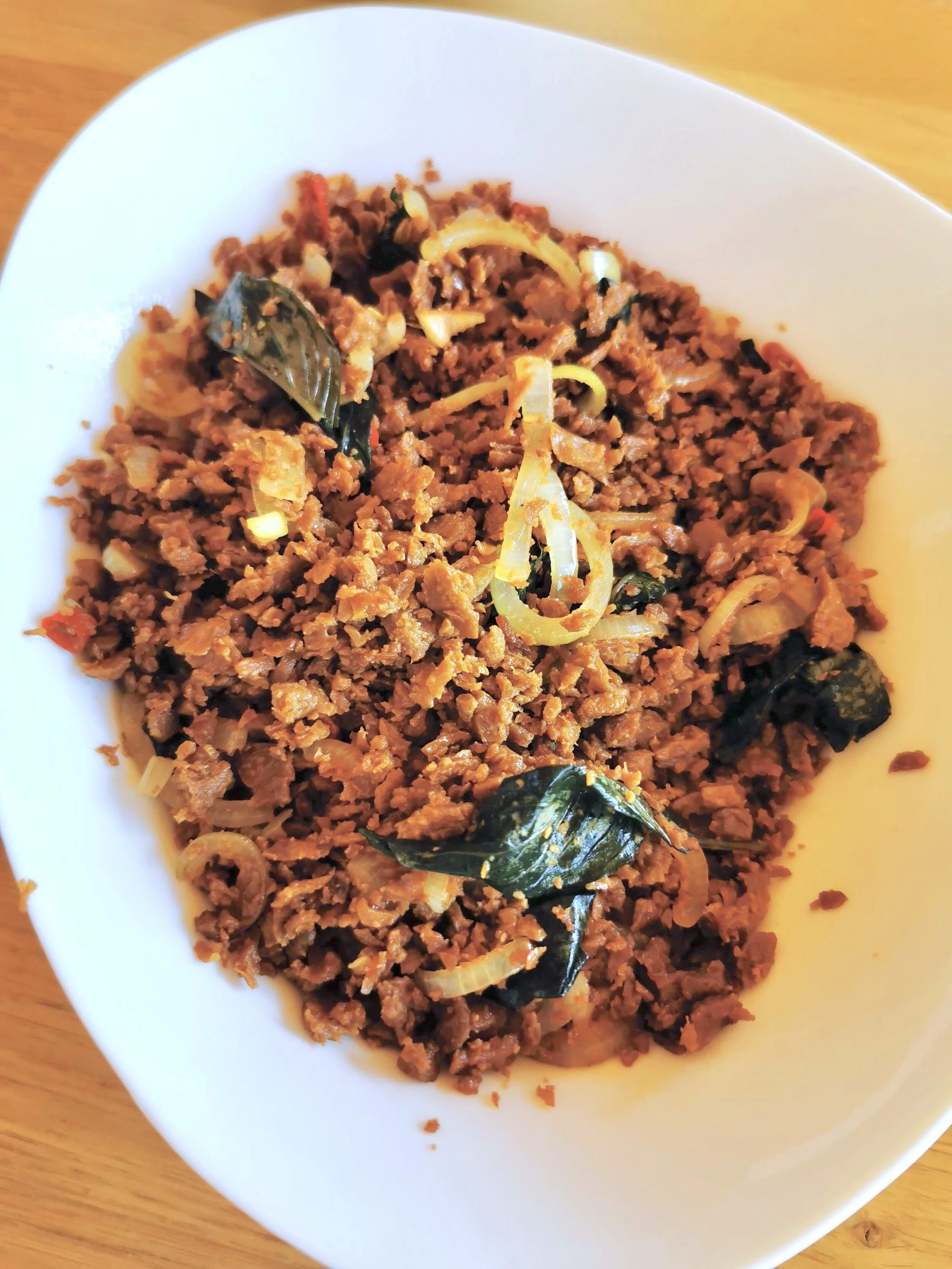 Vegan Pad Krapow (Thai Basil Stir-Fry)