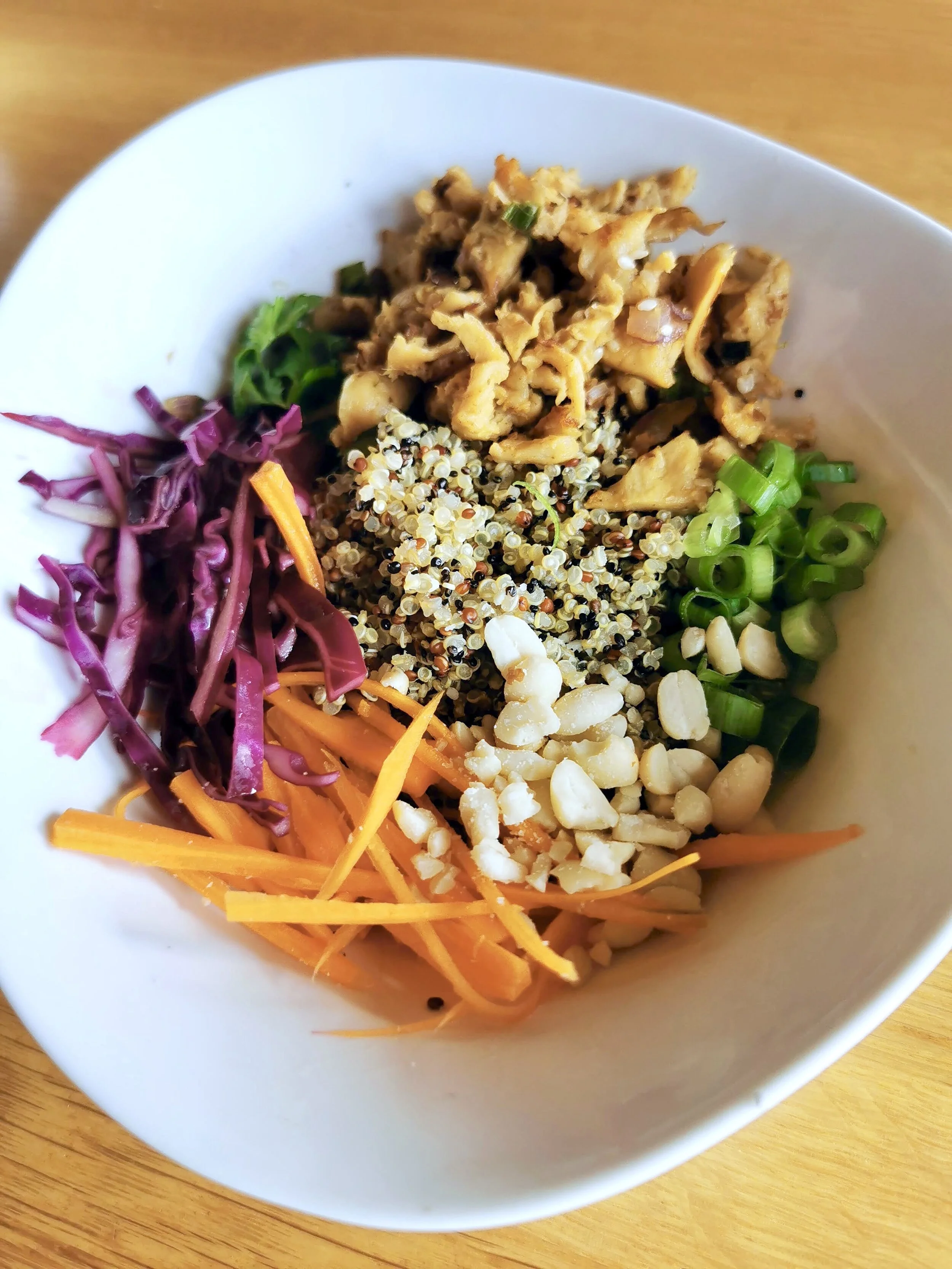 Thai Veggie Quinoa Bowl