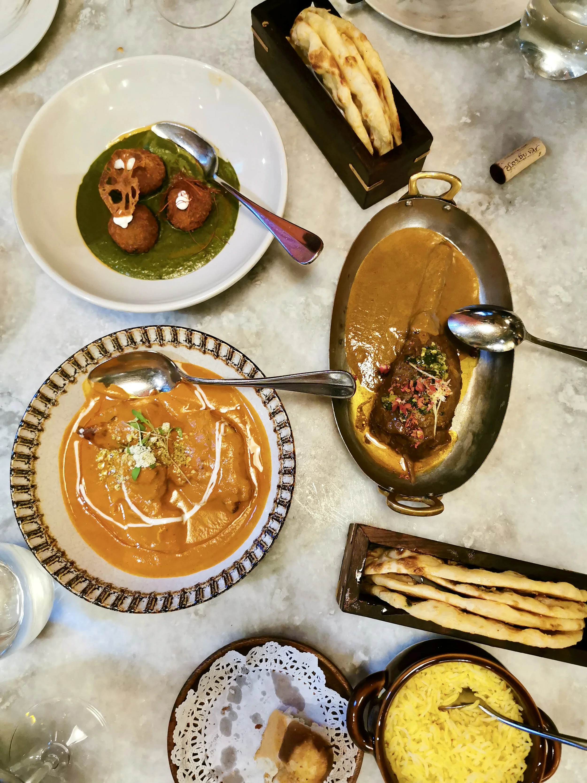 Indian feast at Rooh in San Francisco