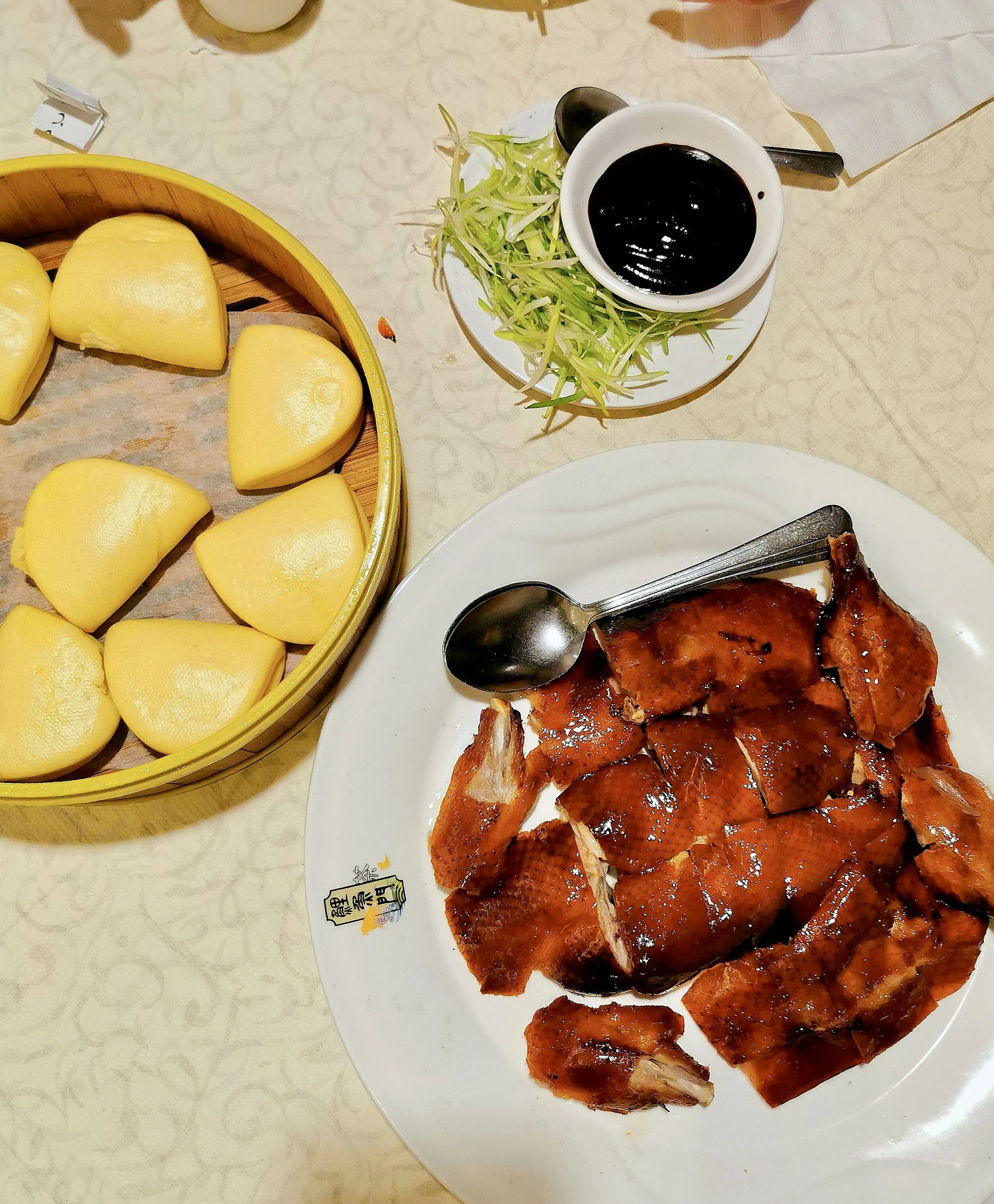 Peking duck at Koi Palace in Daly City