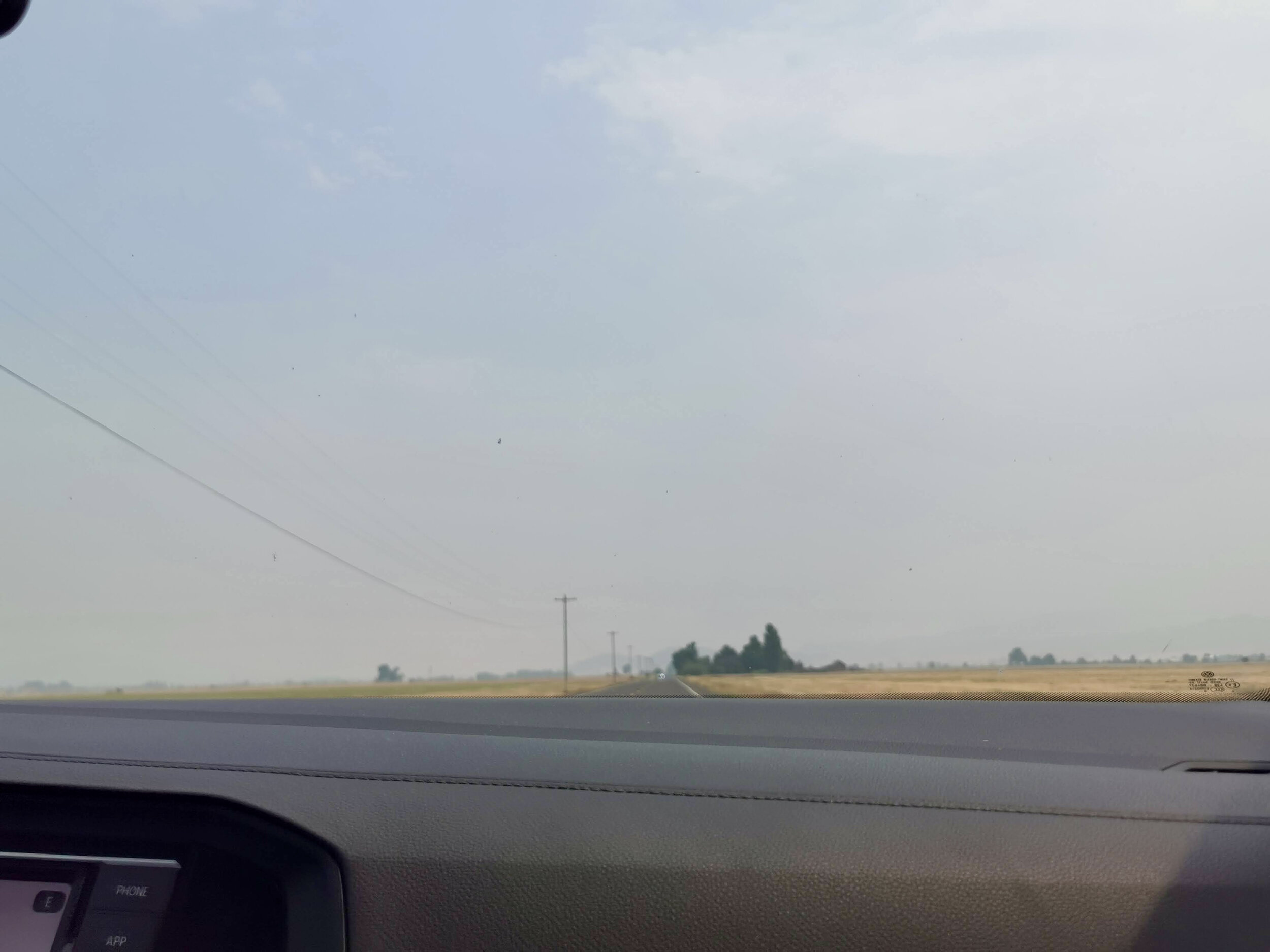 Smoke was pretty bad that day