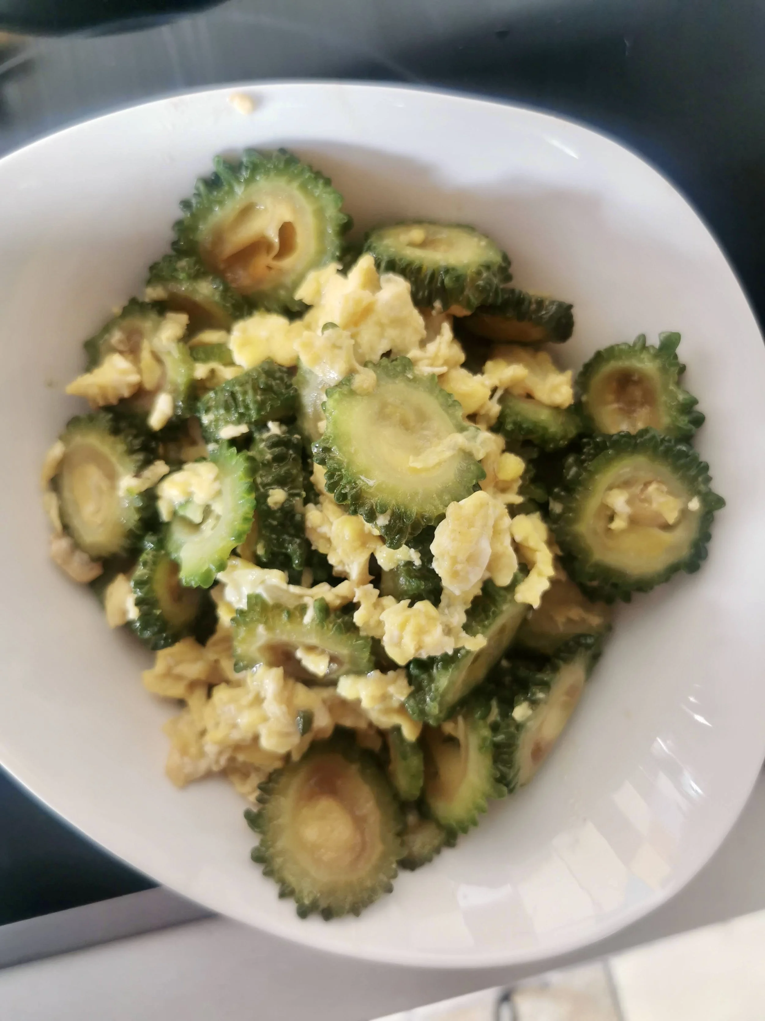 Bitter Melon with Eggs