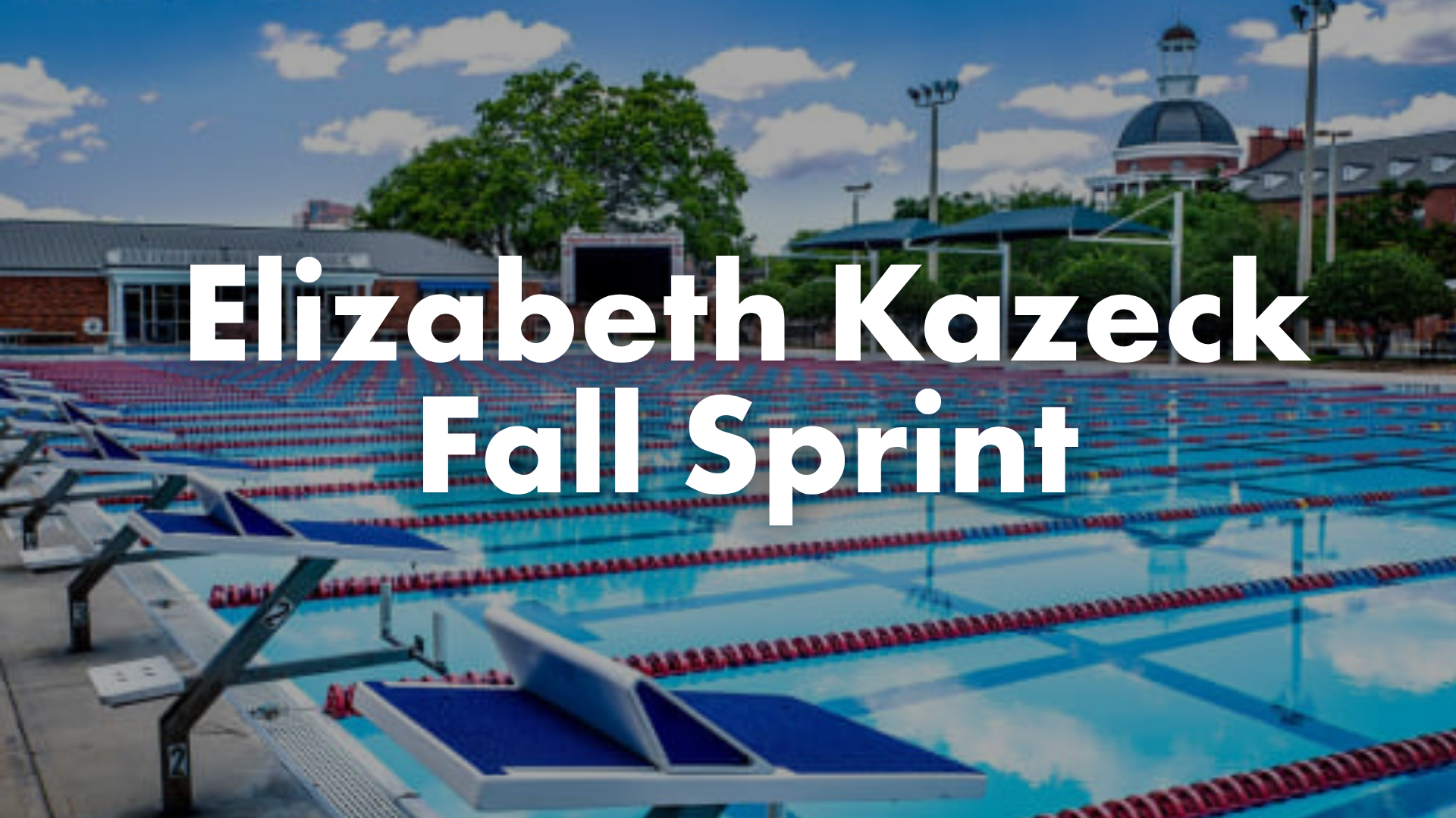 2026 Elizabeth Kazeck Fall Sprint