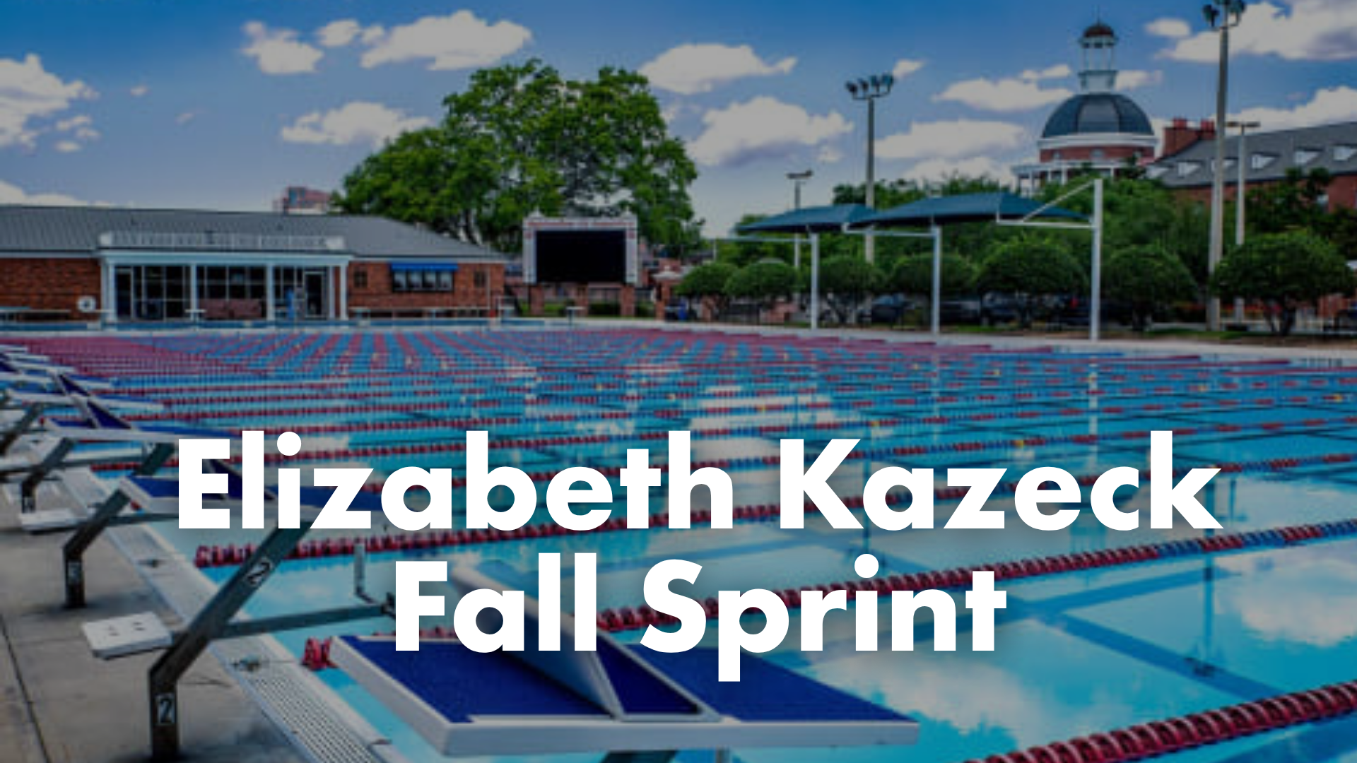 2026 Elizabeth Kazeck Fall Sprint