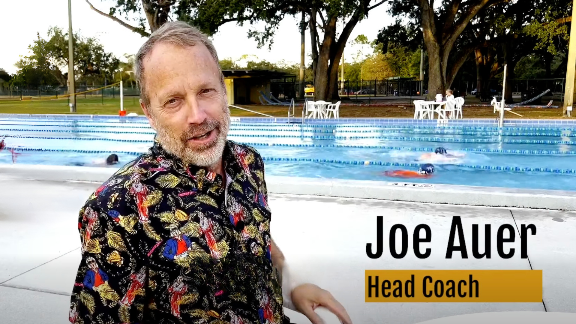 Image shows coach joe auer