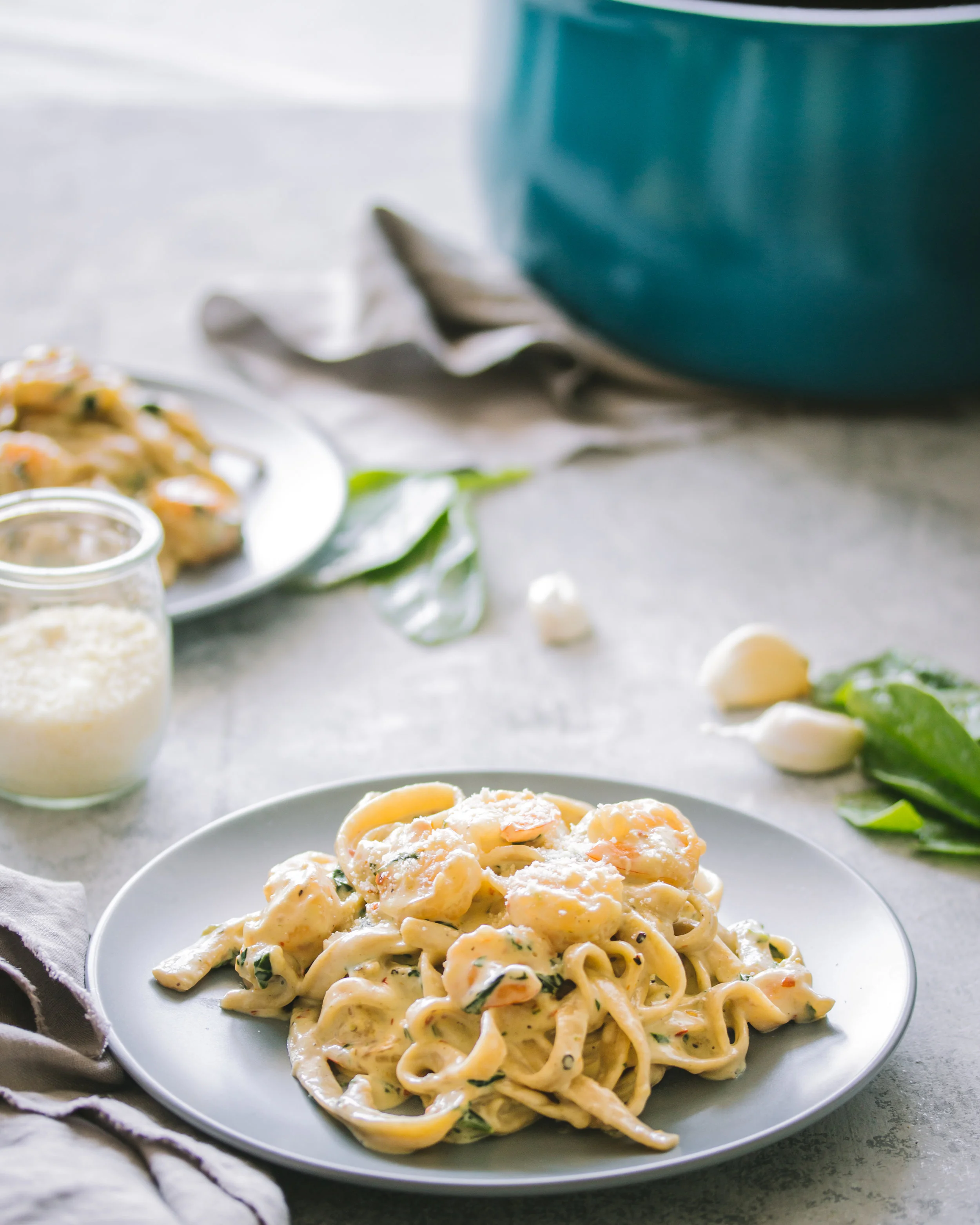 Creamy Garlic Shrimp Fettuccine Bialetti Pasta Pot.jpg