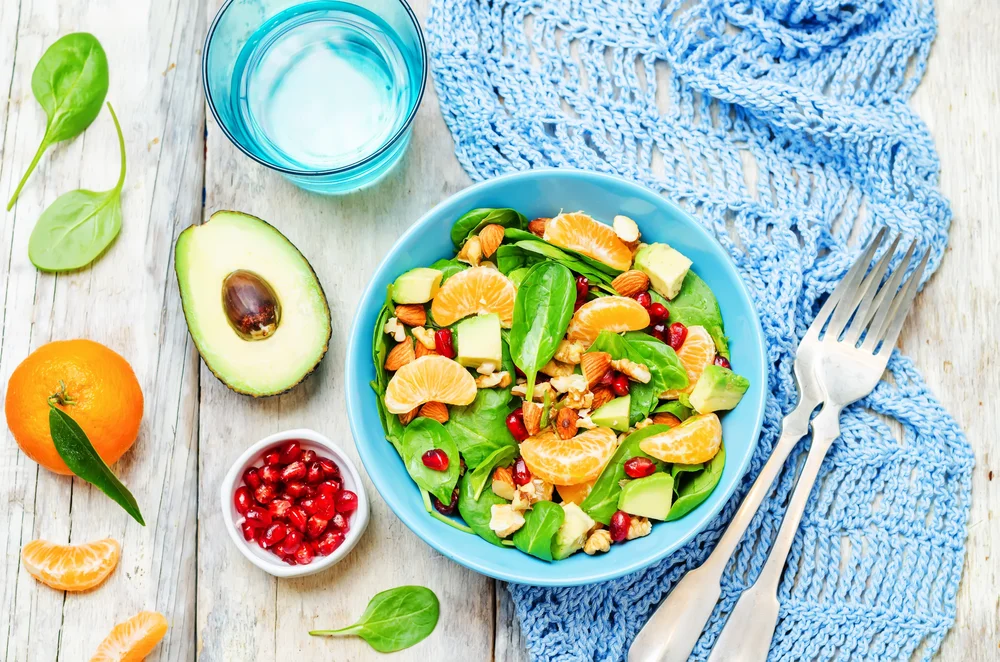 Spinach, Avocado & Tangerine Salad
