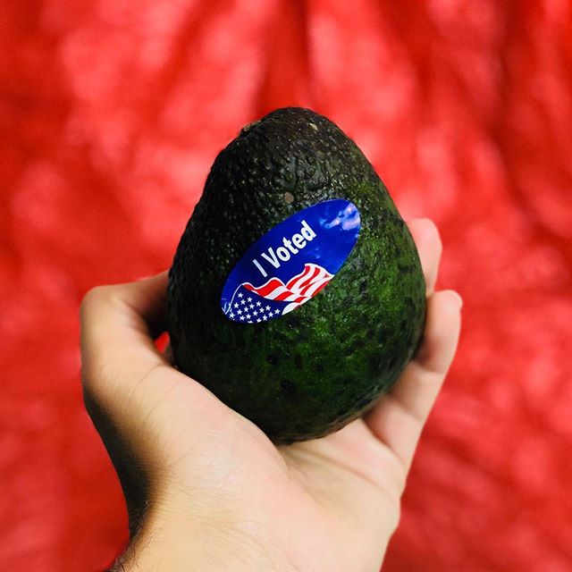 Double-tap if you #voted! #Repost @westpakavocado
・・・
#IVoted 🥑❤️🇺🇸💯 Did you?
#election2018 #electionday