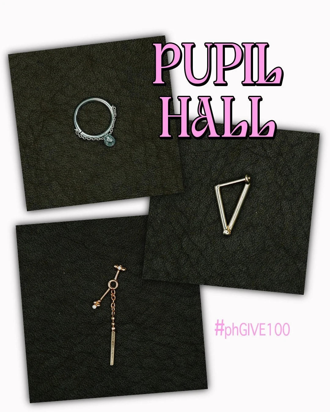 Our lovely friends at @pupil.hall have sent us a wonderful treat that we get to share with all of you! We have these 3 beautiful pieces that are SPECIFICALLY for you at a huge discount. Typically sold for hundreds, we have these special cuties for $1
