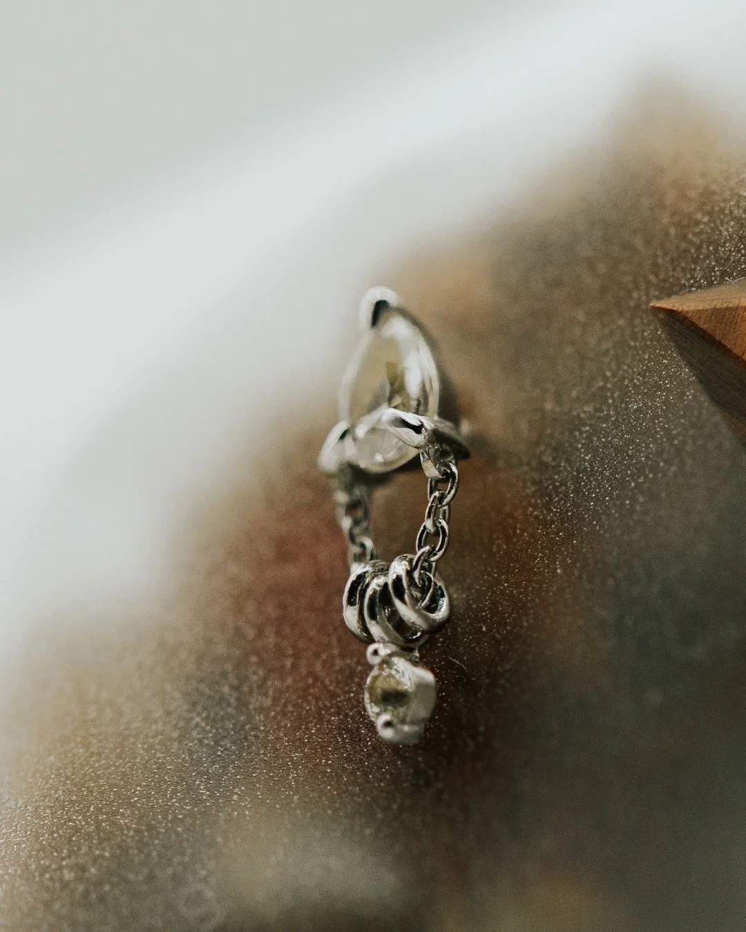 Giving some love to one of our favorites, @pupil.hall​
​
1,000% Stacked in white, rose, and yellow gold 💎✨​
​
#leviticus #piercing