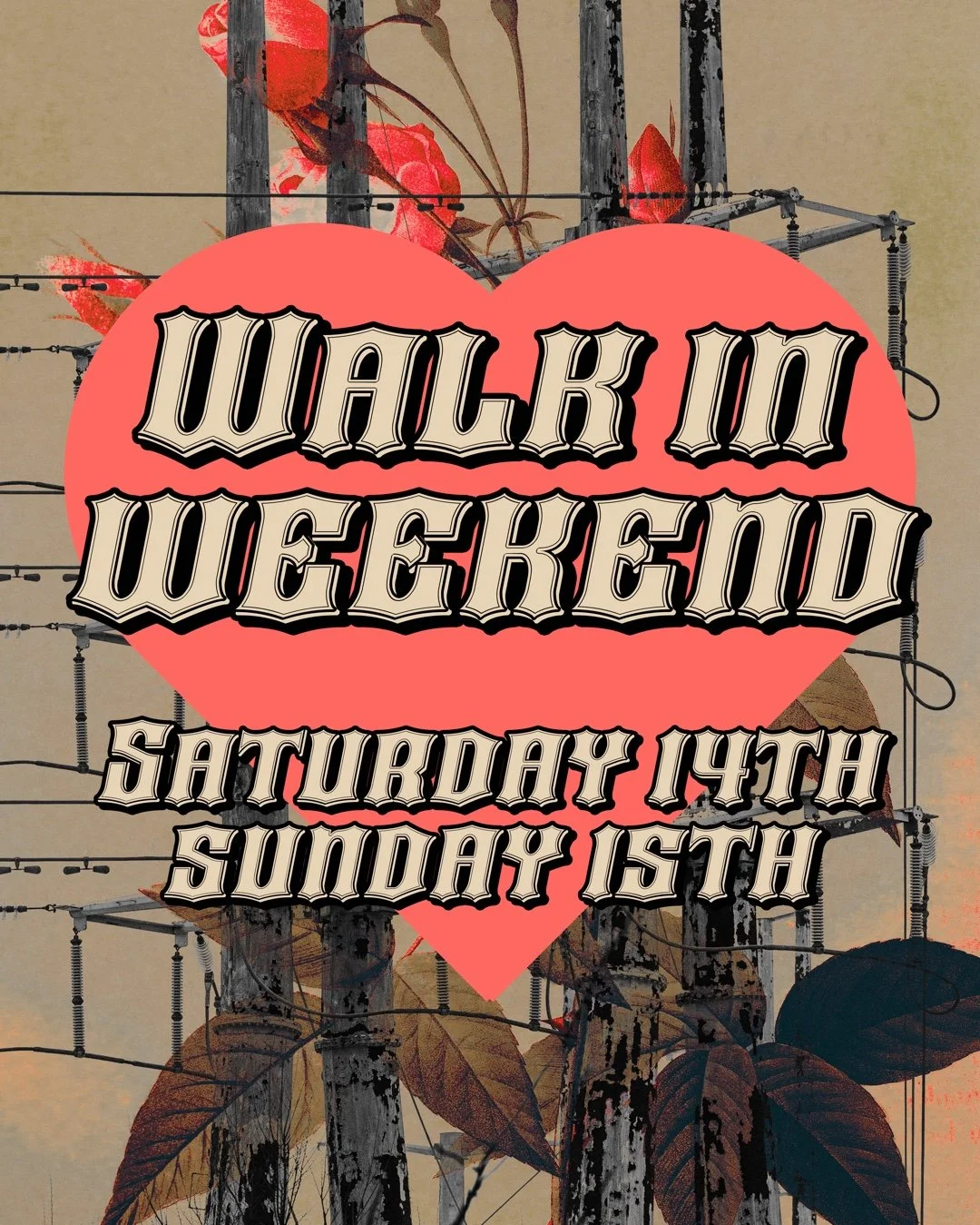 🖤&hearts;️bring someone you love this weekend for walk in tattoos, both Saturday and Sunday starting at noon. Bring your own idea or ask about pre drawn designs/flash. See you Cuties soon&hearts;️🖤​
​
#leviticus #tattoo