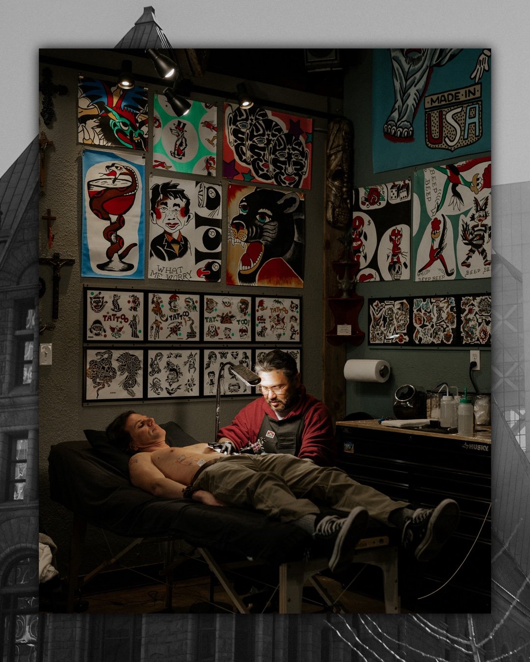 Mark likes bubble gum and sweet tattoos, and he&rsquo;s all out of bubblegum🫧​
​
#leviticus #tattoos