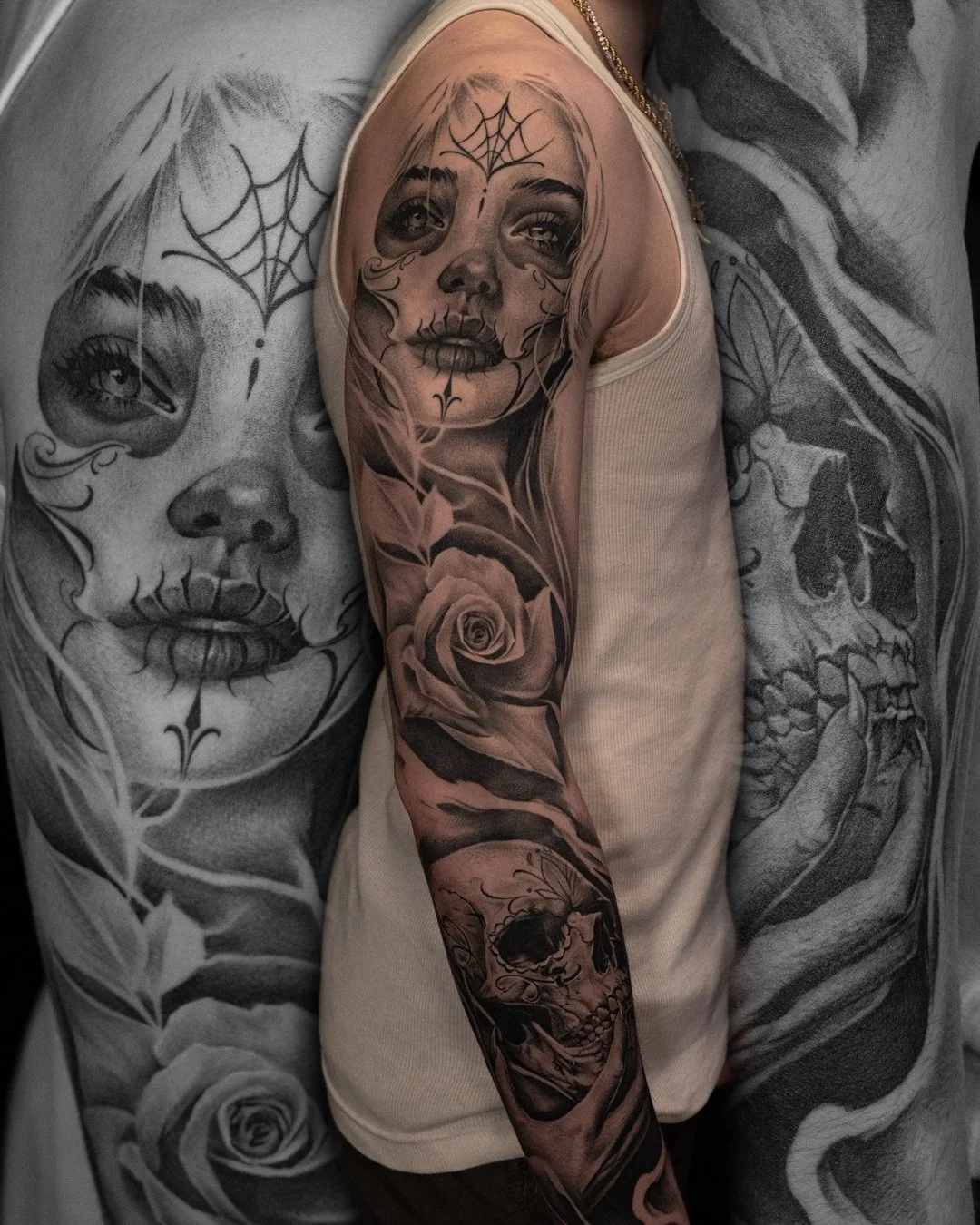 Finished sleeve by the immaculate @jr.vbtattoo​
🗡️🗡️🗡️​
​
#leviticus #tattoo