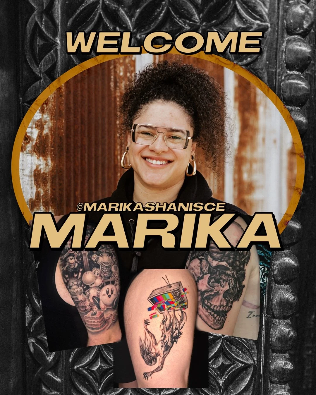A warm welcome for a new member of the team, @marikashanisce 🗡️🐉🦇​
​
We&rsquo;re so excited to have her and her art join us here🖤​
​
#leviticus #tattoo