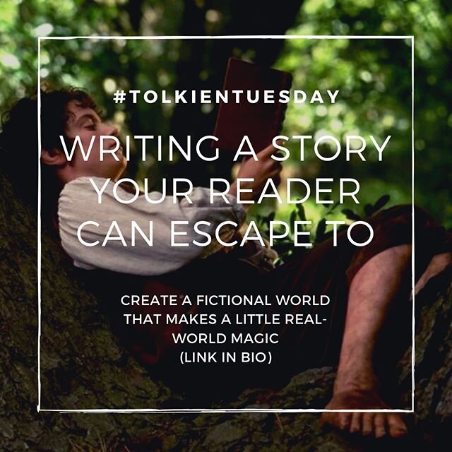 There&rsquo;s nothing like an immersive book to help you escape. But how can you write a fictional world that real? Let&rsquo;s explore how Tolkien created restful places in Middle Earth and how they can help your story. (Link in bio)
.
.
.
#writing 