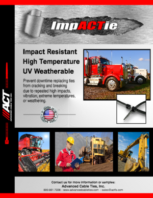 ACT Impact Resistant Cable Ties