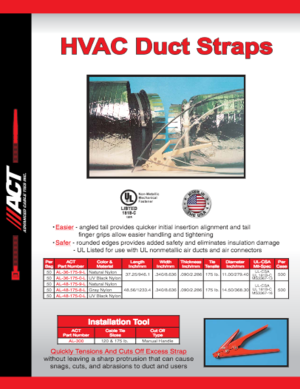 ACT HVAC Duct Straps