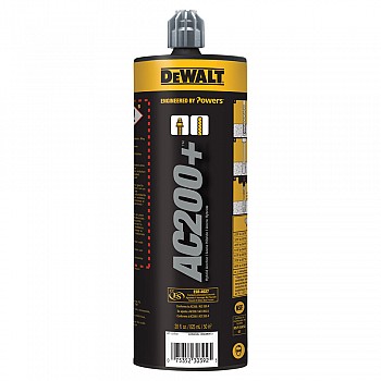 DeWALT AC200+™ Acrylic Injection Adhesive Anchoring System