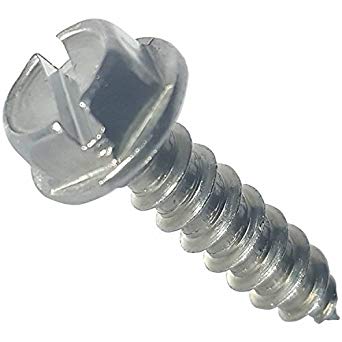 Slotted Hex Washer Head Sheet Metal Screws