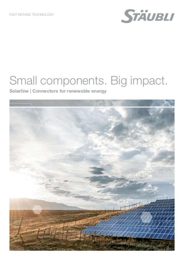 Stäubli Solar Bankability Brochure