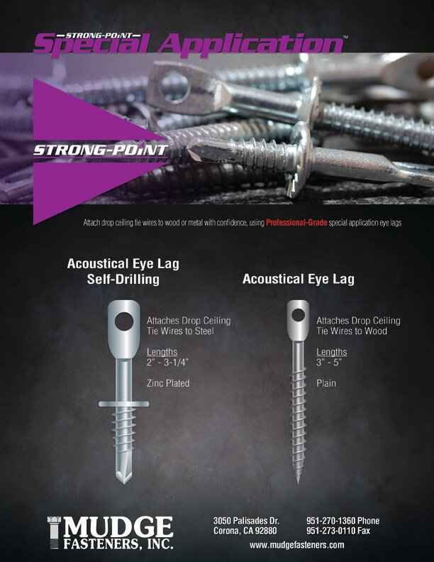 Strong-Point Special Application Screws