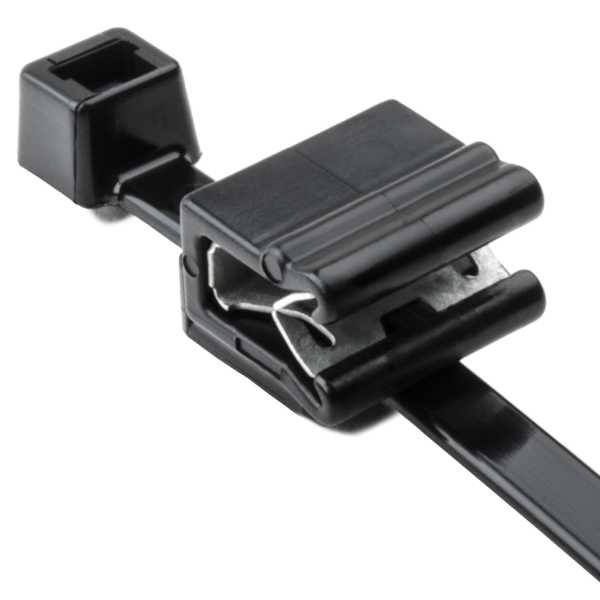 1-3 mm Panel Thickness  Cable Ties with Edge Clip