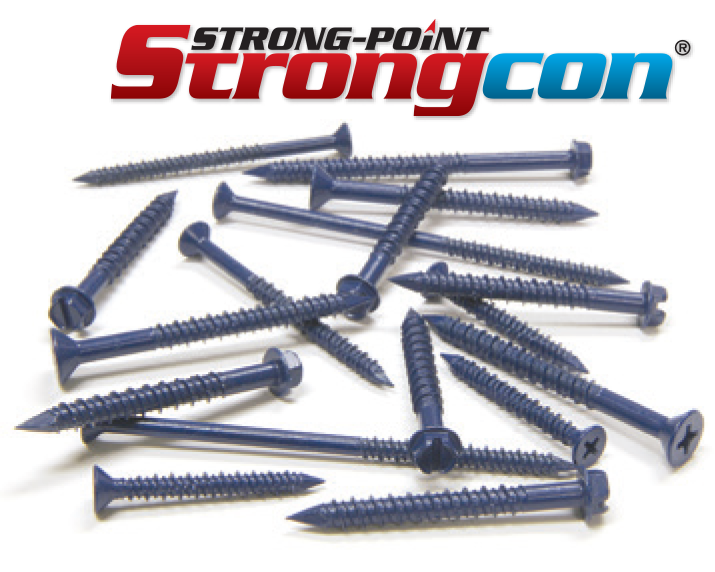 Strong-Point Fasteners for All Connections