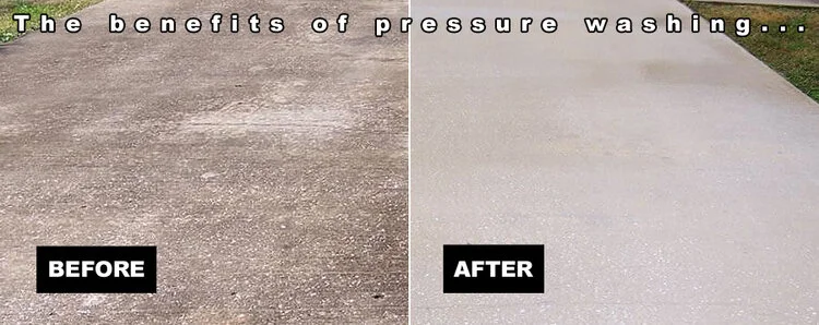 The benefits of pressure washing