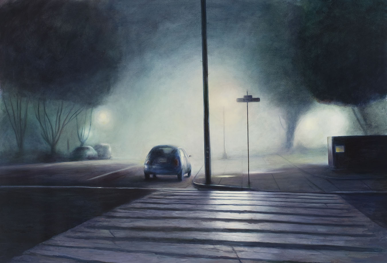   Lenox Street  2009 oil on linen 62 x 91 in. 