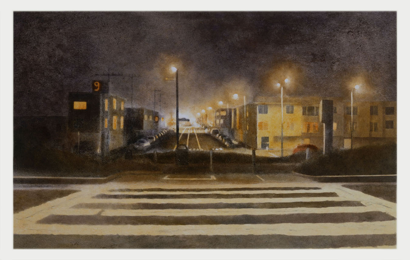 Crosswalk 2006 monotype 23 x 34 in.