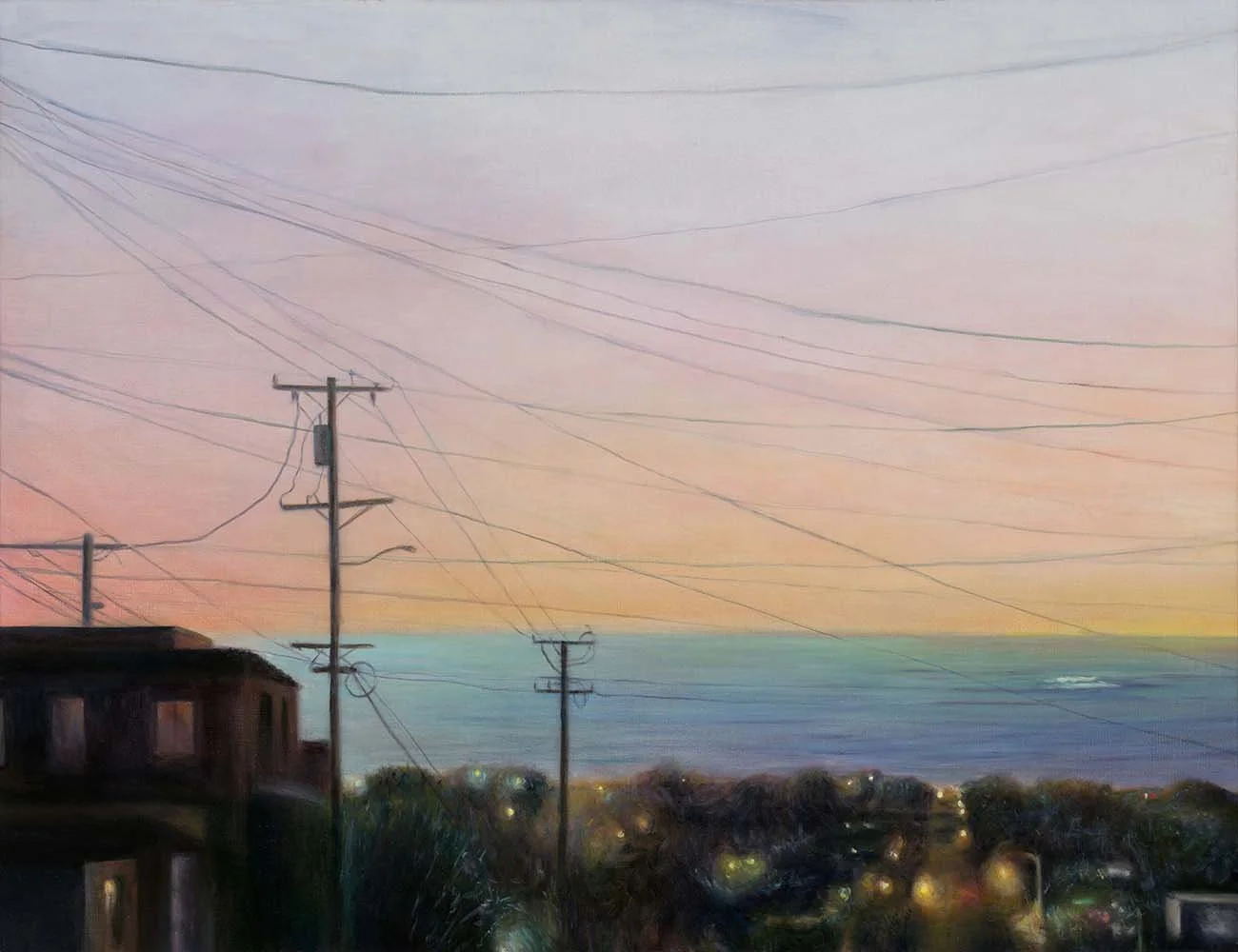   Elevation  2025 oil on linen 35 x 45.5 in. Photo: John Janca 